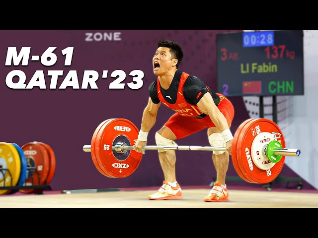 Men's 61 Group A | IWF Weightlifting Championships in Qatar 2023 / OVERVIEW