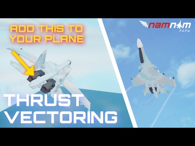 Mouse Controlled Thrust Vectoring Guide | Plane Crazy Roblox