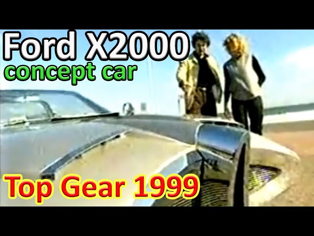 Ford X2000 Concept Car - Top Gear 1999