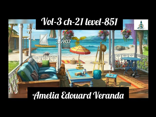 June's journey | volume-3 | chapter-21 | level -851 | Amelia Edouard Veranda