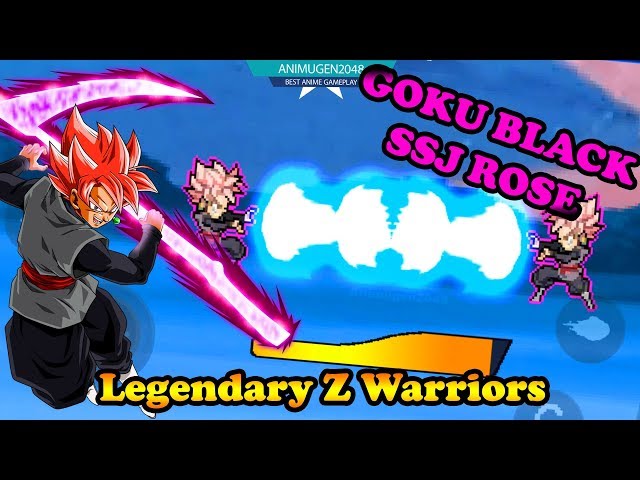 💛 Legendary Z Warriors APK #5 💛 GOKU BLACK SSJ ROSE | Random Battle Unlock All Character #FHD