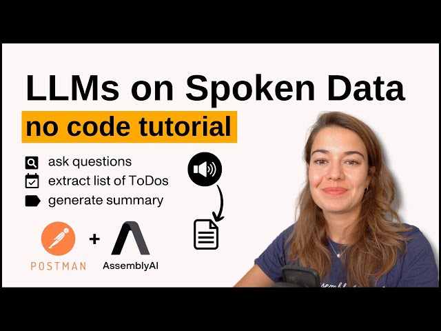 How to use @postman to test LLMs with audio data (Transcribe and Understand)