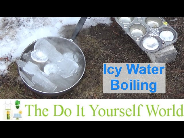 Water Boiling In A Pot Of Ice #Shorts