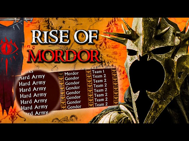 One Mordor VS 7 Hard Gondor | Who will rule Middle-Earth!? | Battle for Middle-Earth