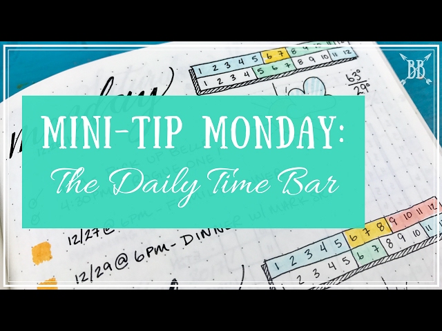 Mini-Tip Monday: Daily Time Bar