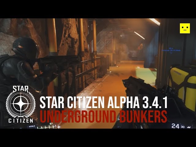 Star Citizen 3.4.1 Gameplay | Underground Bunker Mission