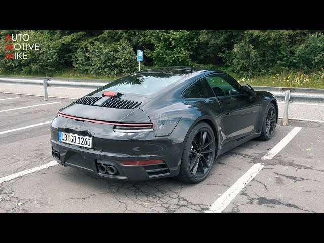 2019 PORSCHE CARRERA 4S SPIED TESTING AT THE NÜRBURGRING