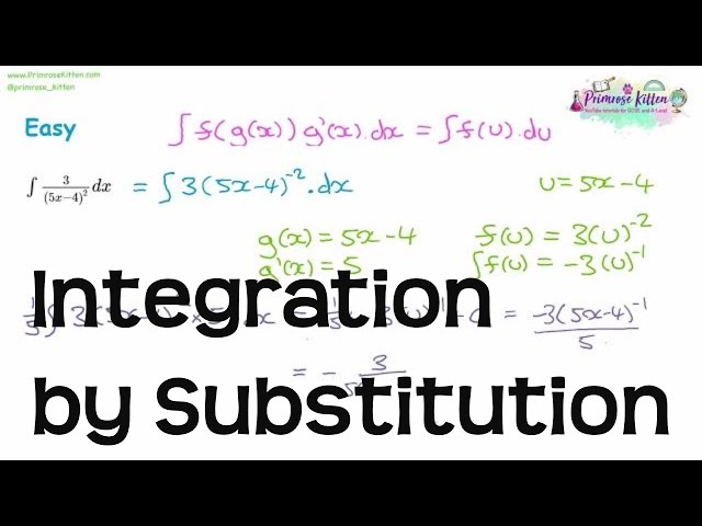 Integration by Substitution | Revision for Maths A-Level and IB