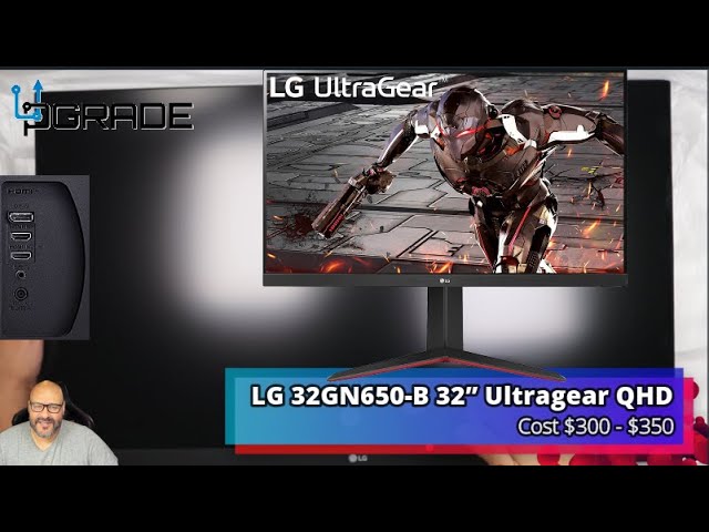 LG 32GN650-B 32” Ultragear QHD
