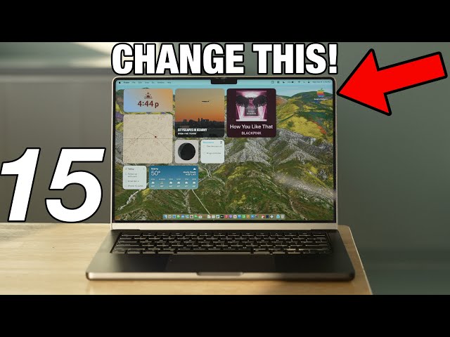 NEW M3 MacBook Pro - FIRST 15 Things TO DO! (Setup, Customization & MORE!)