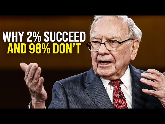 Warren Buffets Inspiring Speech (MUST WATCH)
