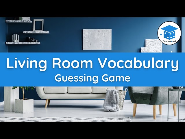 Living Room Vocabulary | Guessing Game