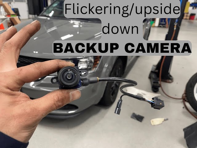 2020 Dodge Journey upside down/flickering backup camera fix.