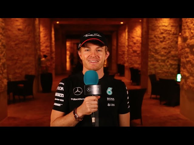 Nico Rosberg: Video Blog P1 Abu Dhabi GP