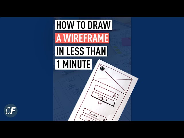 Can You Draw A UX Wireframe In 57 Seconds?