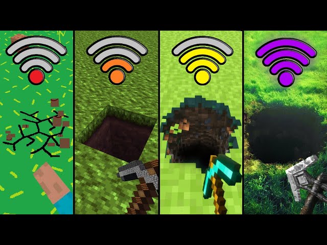 digging straight down with different Wi-Fi be like