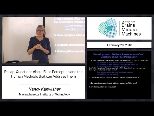 2.17 - Recap: Questions about face perception and the human methods that can address them
