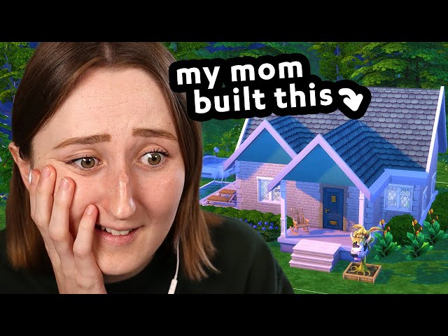 i tried renovating my MOM'S first ever sims build!
