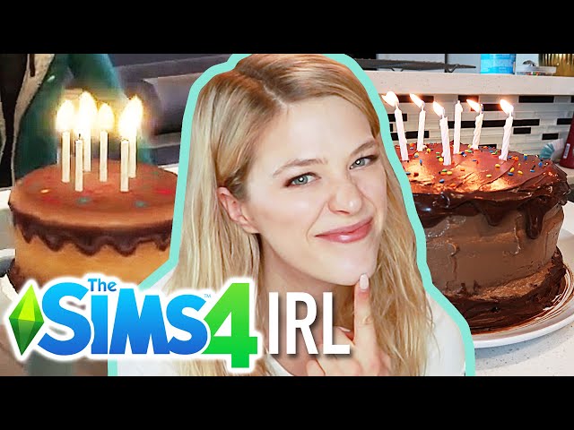 I Baked A Sims Cake In Real Life | Kelsey Impicciche