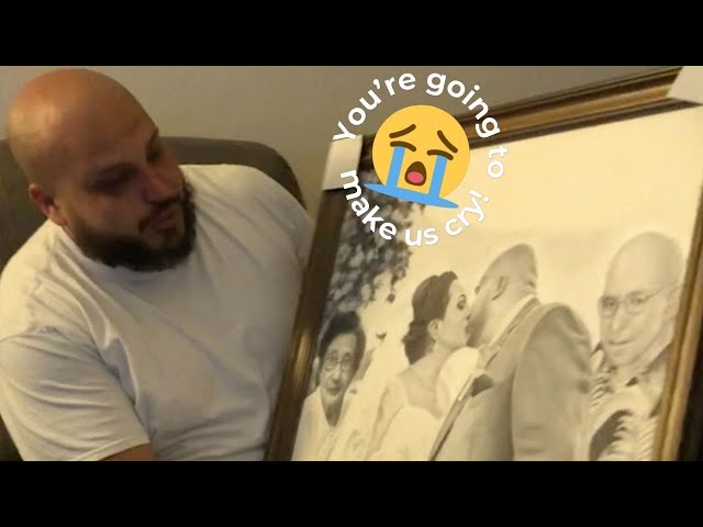 Man Gifted Wedding Portrait Including Late Grandparents Who Raised Him