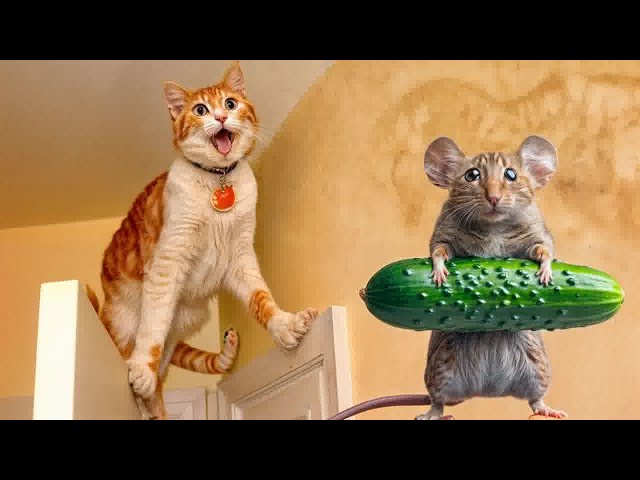 When a silly Cat becomes your best friend😻🐈The funniest animals and pets 🤔Part 14
