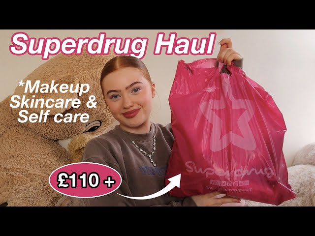 Superdrug Shopping Haul *teen makeup, skincare & self care | Ruby Rose UK