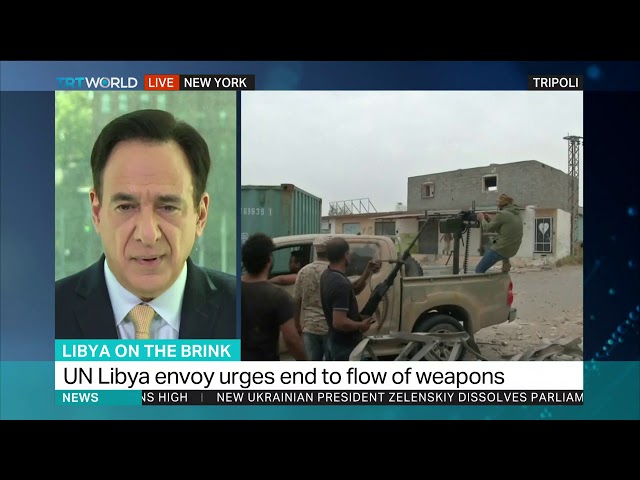 UN Libya envoy urges end to flow of weapons
