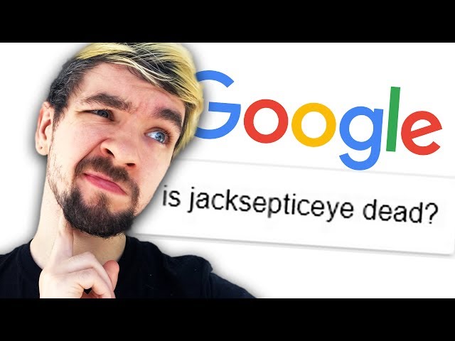 IS JACKSEPTICEYE DEAD? | Googling Myself