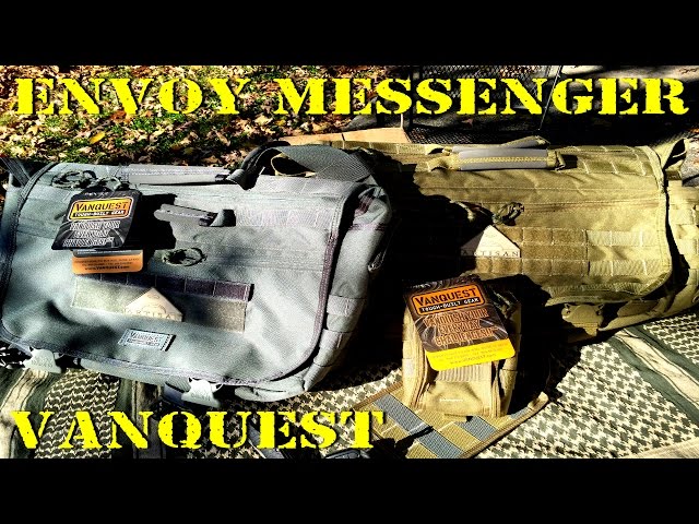 VANQUEST Envoy Messenger Bag | 16 Months Hard Use