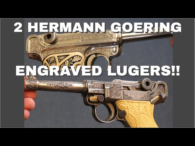 TWO Hermann Goering Engraved Krieghoff Lugers In One Place! | WW2 Guns | Walk-In Wednesday
