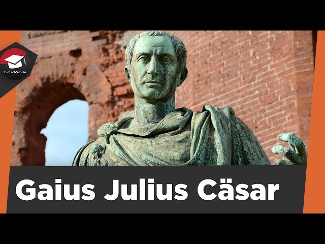 Gaius Julius Cäsar erklärt - Herkunft, Jugend, Laufbahn - Gallischer Krieg, Ermordung erklärt!