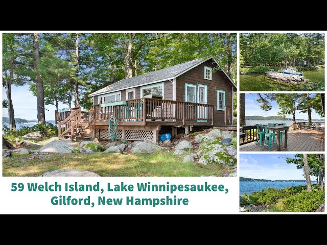 59 Welch Island, Lake Winnipesaukee, Gilford, New Hampshire Video Tour | Roche Realty Group