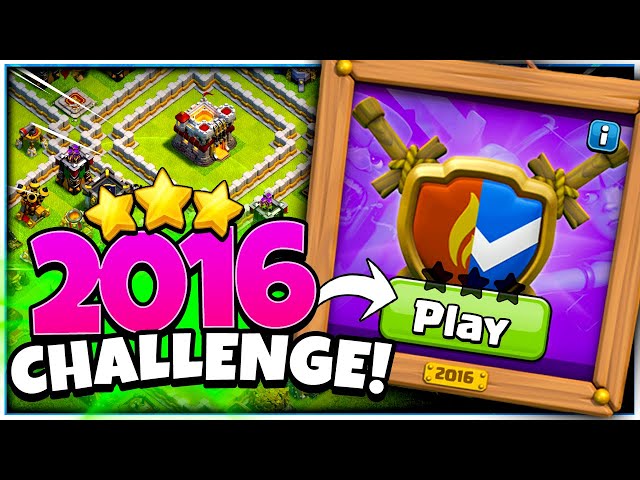 How to 3 Star the 2016 Challenge (Clash of Clans)