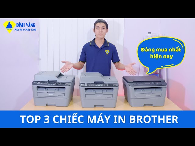 Top 3 Máy In Brother Đa Năng Đen Trắng, In 2 Mặt Tự Động Cho Gia Đình, Văn Phòng