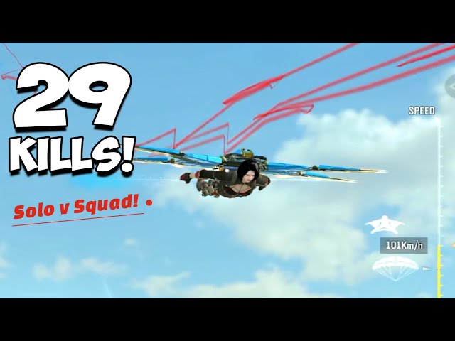 29 Kills Pure Solo v Squad Gameplay Call of Duty Mobile!