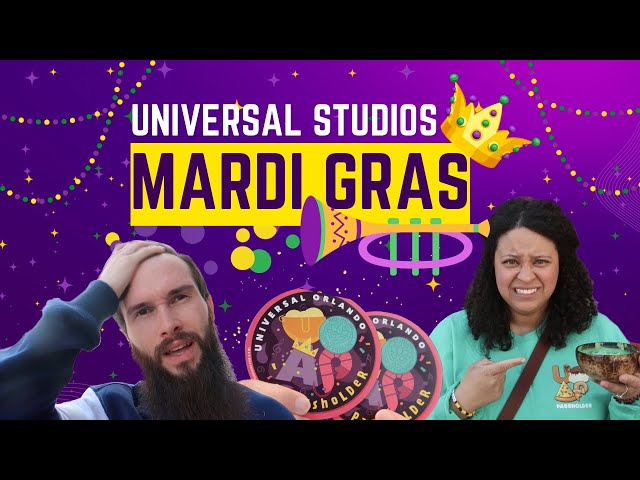 EVERYTHING MARDI GRAS at Universal Studios This Year!