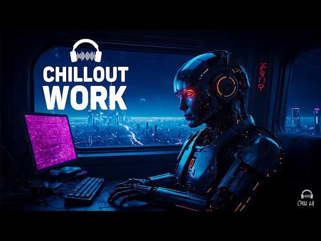 Night Music for Work — Work on Computer — Atmospheric Chillstep, Wave, Future Garage