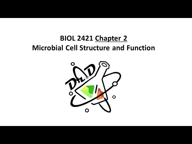 BIOL2421 Chapter 2 – Microbial Cell Structure and Function