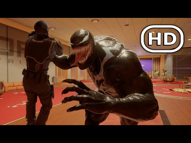 Venom Gameplay - MARVEL'S SPIDER-MAN 2 PS5 (4K Ultra HD) 2023