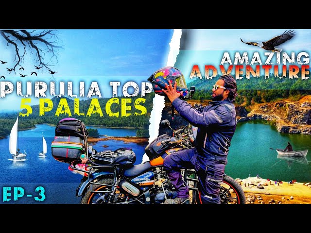 Weekend Destination Bike Ride | Purulia Marble Lake | Turga Dam, Bamni Falls | Bengali Moto vlog