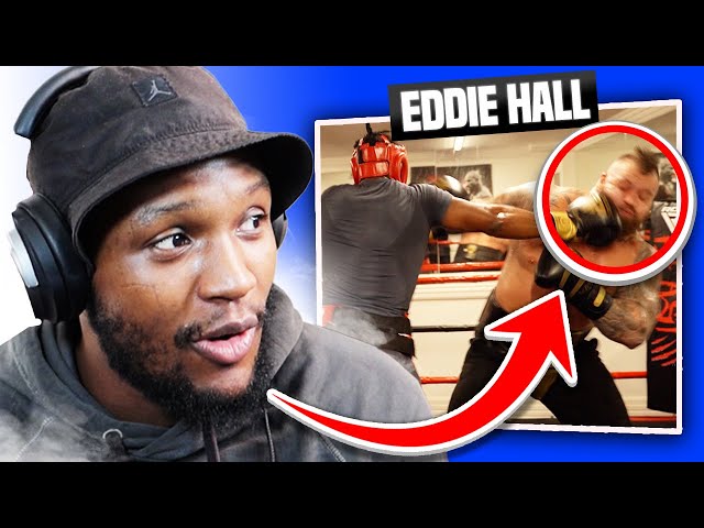 'MY JAW WAS ROCKING' REACTION TO SPARRING EDDIE HALL!