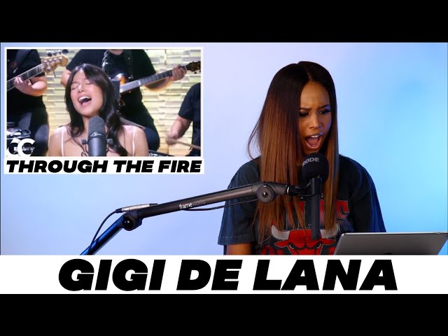 GiGi De Lana - Through The Fire [REACTION] | MUSIC SCHOOL GRADUATE REACTS