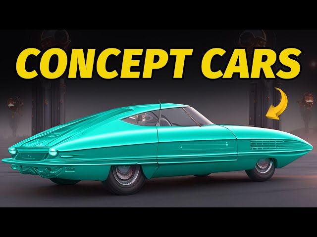 Top 10 Coolest Concept Cars From 50s And 60s