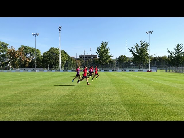 VfB-Training nach dem Sieg in Regensburg
