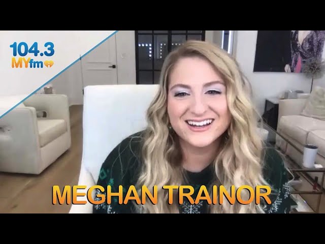 Meghan Trainor Talks Motherhood, Her NEW Christmas Album, Family During The Holidays & MORE!