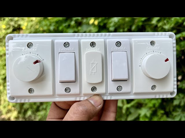 How to 🤔wire 2 fan dimmers with fuse protection ?