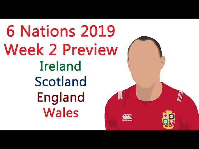 6 Nations 2019- Round 2 Preview- Scotland vs Ireland, England vs France, Italy vs Wales