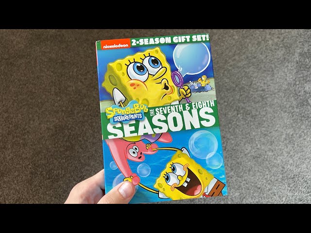 SpongeBob SquarePants: Seasons 7 - 8 DVD Unboxing New 2-Season Gift Set
