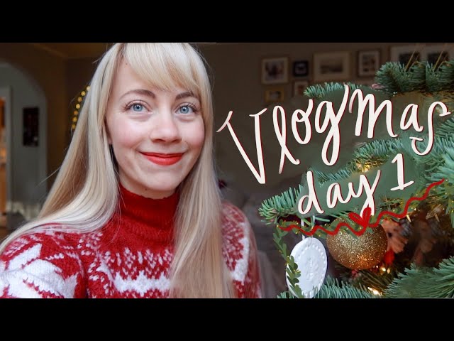 Window Shopping, Tree Lighting & Christmas Caroling 🎄❤️✨| VLOGMAS DAY 1
