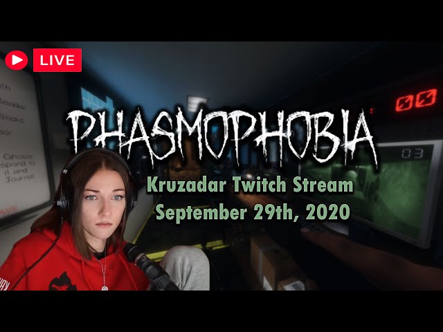 Kruzadar LIVE Stream | Phasmophobia